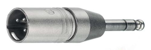Adaptador Xlr 3pol para Tele 6.3 Mm Xlr
