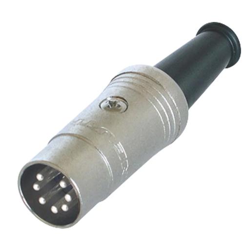 Conector Din Macho Metal Plate