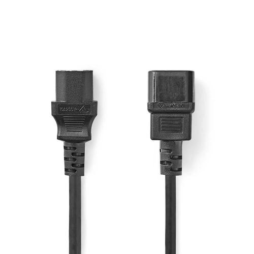 Cabo De Alimentação Iec-320-c14 - Iec-320-c13 .