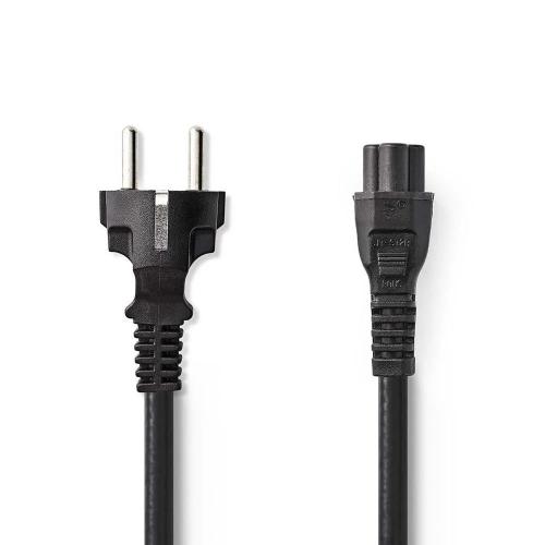 Cabo De Alimentação Schuko Macho - Iec-320-c5 .