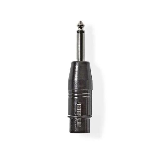 Adaptador Mono Xlr - Xlr Fêmea de 3 Pinos - 6
