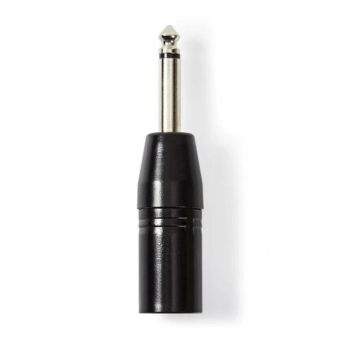 Adaptador Mono Xlr - Xlr 3 Pin Masculino - 6,35mm