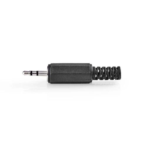 Conector de Audio | Recto | Macho | Niquelado | Soldadura | Diámetro de Entrada Del Cable: 4.0 Mm |
