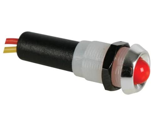Lámpara LED Intermitente 12v Roja. - Marco de Cro.