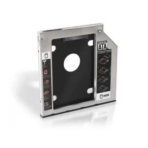 ADAPTADOR CADDY PORTATIL A SSD 2.5 AISENS 9.5MM
