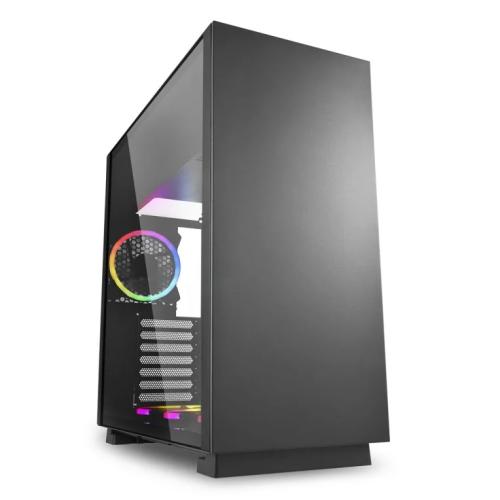 CAIXA GAMING SHARKOON PURE STEEL RGB ATX