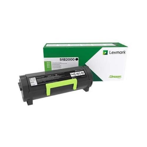 Toner Lexmark Preto Ms/Mx3/4/5/617 2.500 Pgs