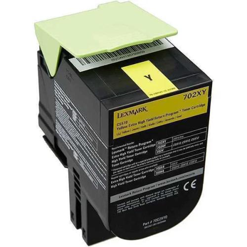 Lexmark Toner Amarelo 702xy Cap Ext Corporate 4k