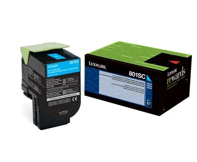 Toner 802sc (Azul) - Lexmark