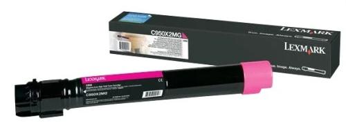 Toner Lexmark C950x2mg Magenta 22k a 5% - C950