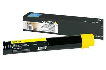 Toner Lexmark Amarelo Extra C950 22.000 Pgs