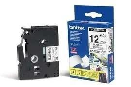 Brother P-Touch Tzefx231 White/Black (8m X 12mm)