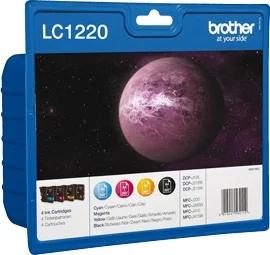 Tinteiro de Tinta Original Brother Lc-1220valbp Multicolor