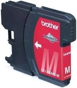 Tinteiro Brother Lc1100hym Magenta P/Mfc-6490cw,5.