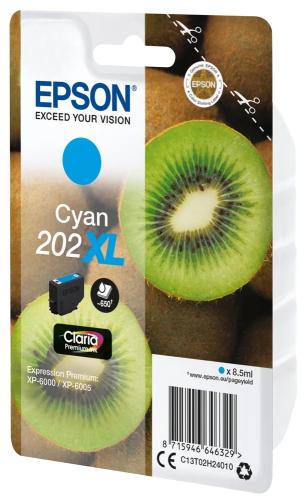 Tinteiro Epson 202 Ciano Xl - Expression Premium Xp-600x/610x