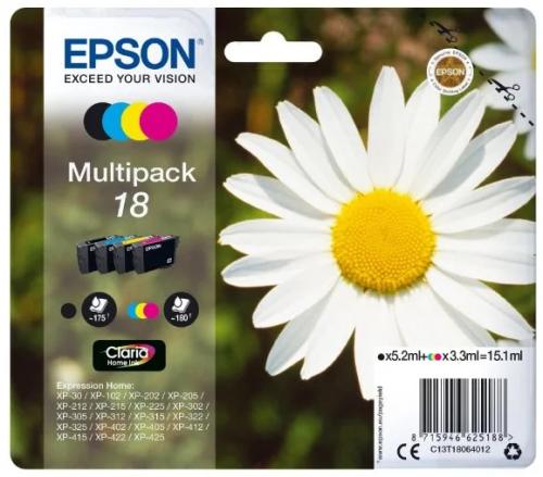 Pack 4x Tinteiros Serie 18 Quad Xp-102/205/305/405