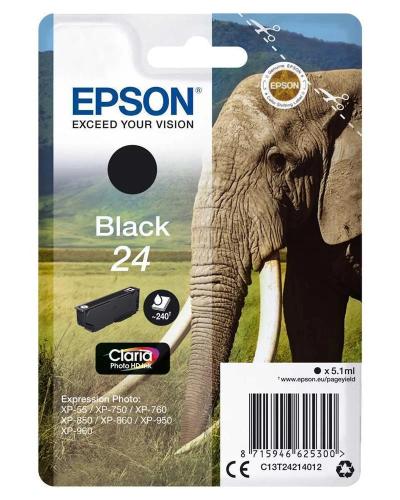 Tinta Original&nbsp;epson  24 Negro 240 Paginas/C13t24.