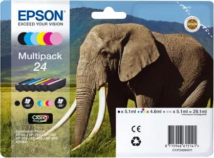 Multipack Epson 6-Cores 24 Claria Photo Hd Ink - .