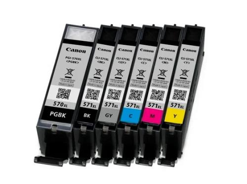 Tinteiro de Tinta Original Canon Cli-571yl Xl Ama.