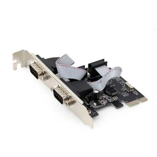 Tarjeta Pci Express Puerto Serie+ Adaptador Perfi.