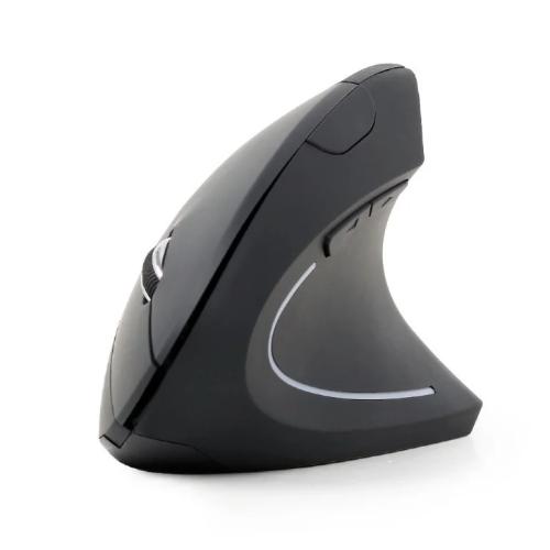 Raton Ergonomico Gembird Inalambrico Negro 6 Boto.