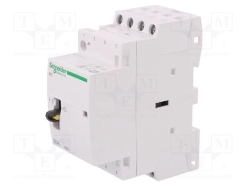 Contactor 4 com Interruptor X4 24vac 25a Din
