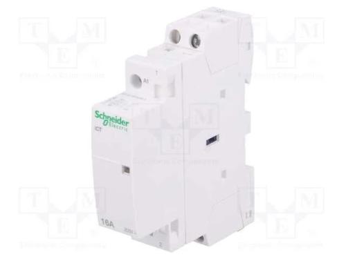Contator: 1-De Polo de Instalação, 16a, 230÷240vac, No, Ip20, 500v
