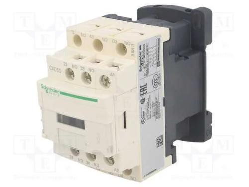 Contator: 5 Polos, No X5, 110vac, 10a, No Painel,Para Trilho Din