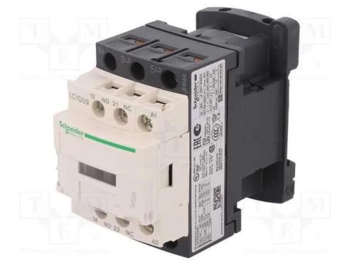 Contator: 3 Polos, No X3, Contatos Auxiliares: No + Nc, 240vac, 9a