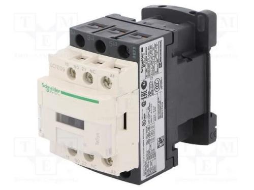Contator: 3 Polos, No X3, Contatos Auxiliares: No + Nc, 24vac, 9a