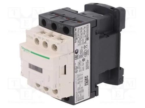 Contator: 3 Polos, No X3, Contatos Auxiliares: No + Nc, 240vac