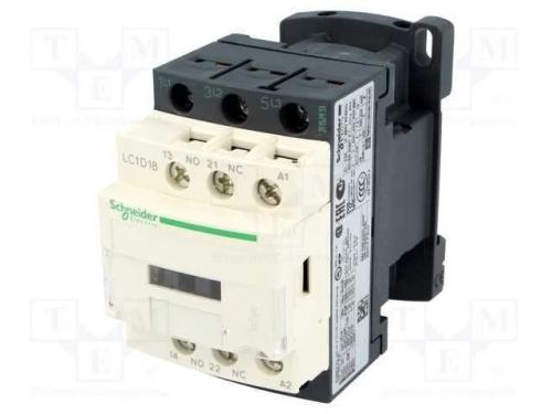 Contator: 3 Polos, No X3, Contatos Auxiliares: No + Nc, 24vac, 18a