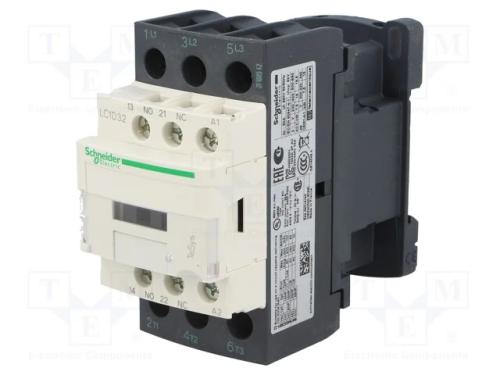 Contactor 3 Polos No X3 Contatos Aux.: No + Nc 415