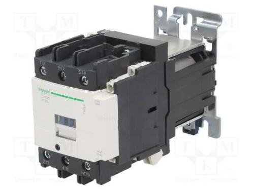 Contator: 3 Polos, No X3, Contatos Auxiliares: No + Nc, 24vdc, 95a