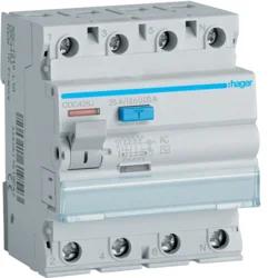 Dijuntor Diferencial 25a Il.polos: 4 400vschneide