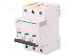 Disjuntor contra sobreintensidades 400VAC16A Car D