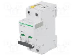 Disjuntor contra sobreintensidades 400VAC25A Car C