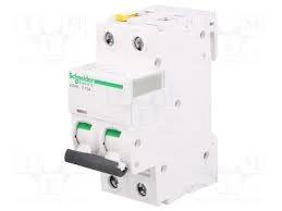 Disjuntor contra sobreintensidades 400VAC10A Car C
