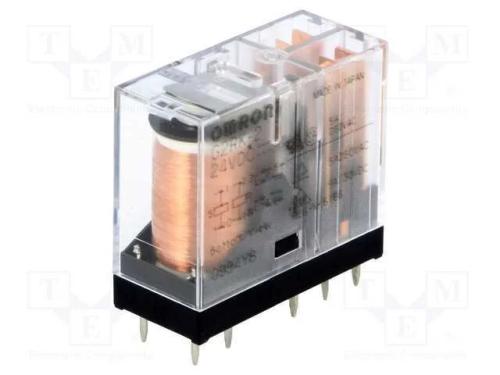 Relé Eletrom Dpdt 24vdc 3a250vac 3a30vdc