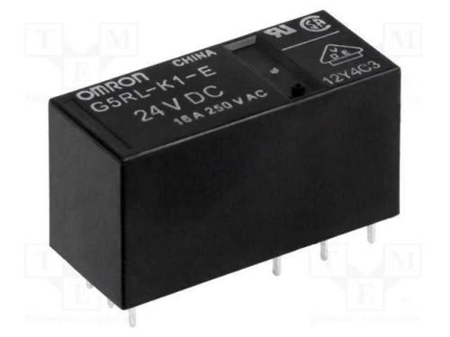 Relé Eletrom Spdt 24vdc 16a250vac Max24vdc