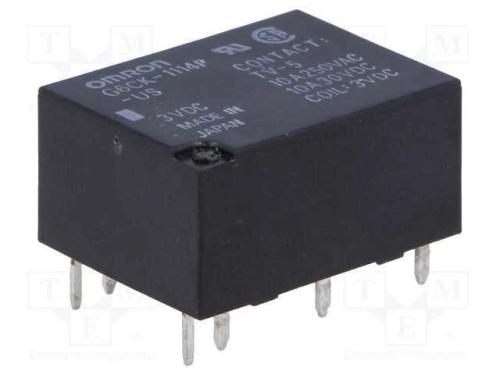 Relé Eletrom Spst-no 3vdc 10a250vac