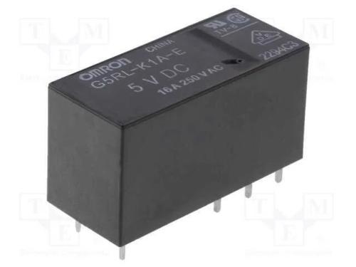Relé Eletrom Spst 5vdc 16a250vac 16a24vdc