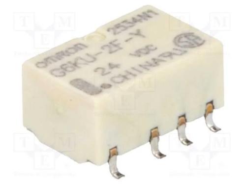 Relé Eletrom Dpdt 24vdc 03a125vac 100mw