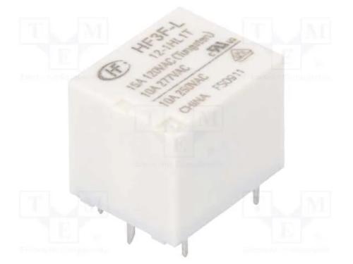 Relé Eletrom Spst-no 12vdc 10a277vac 15a