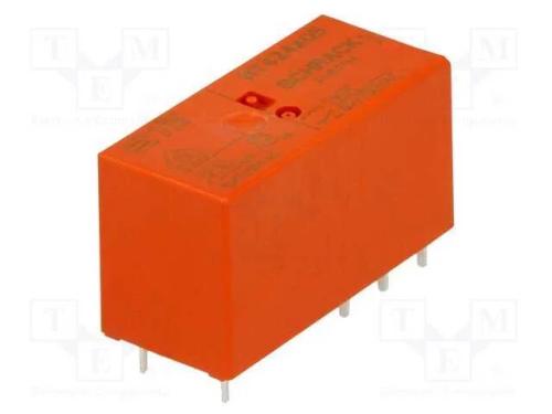 Relé eletrom DPDT 5VDC 8A250VAC 8A30VDC