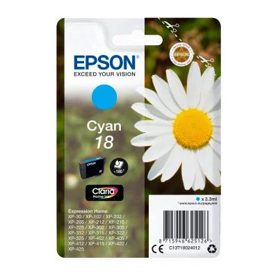 Epson Tinteiro Azul 18 Xp102/Xp205/Xp305/Xp405 C/Alarme