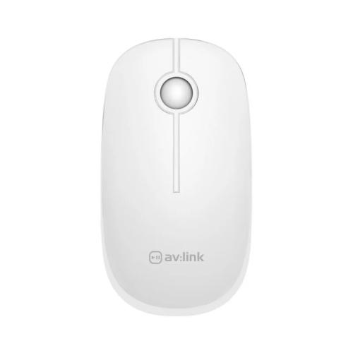 Rato Sem Fios Ultra Slim Silent 2.4g Branco