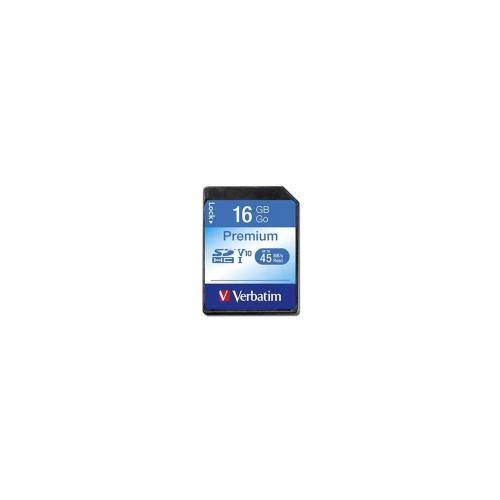 Verbatim Sd 16gb (Sdhc) Premium Class 10