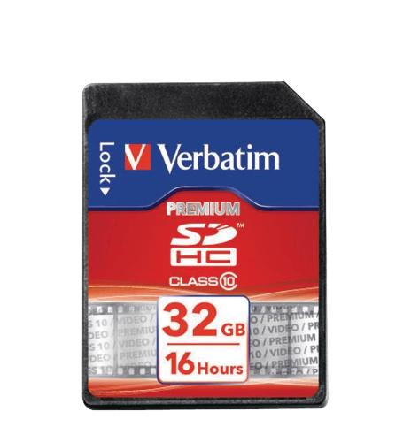 Verbatim Sdhc Cartão 32gb Classe 10