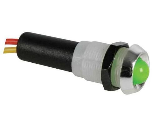 Led Verde 5v - Espejo Cromado
